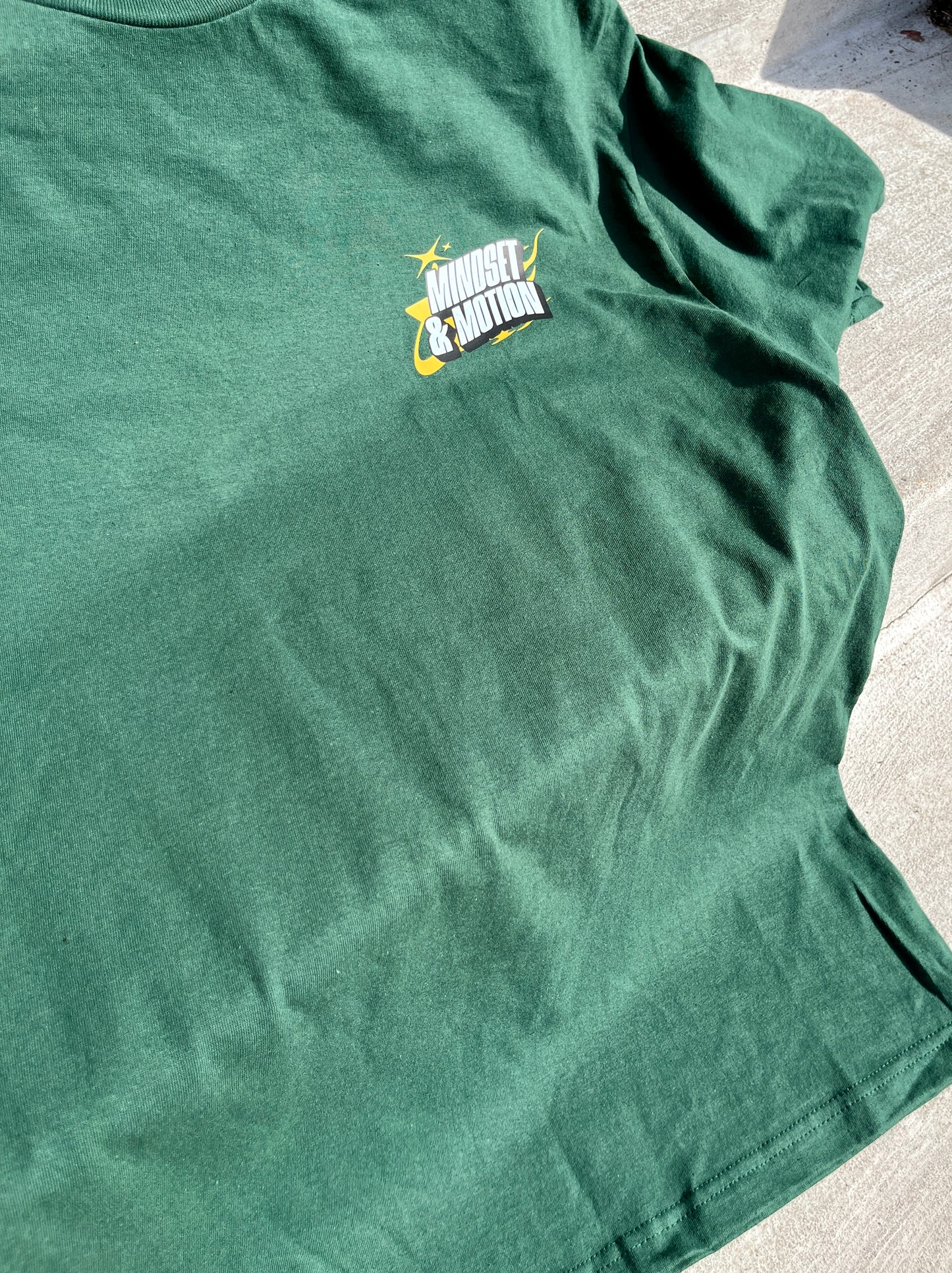 Mindset & Motion “Forest Energy” Heavyweight Tee