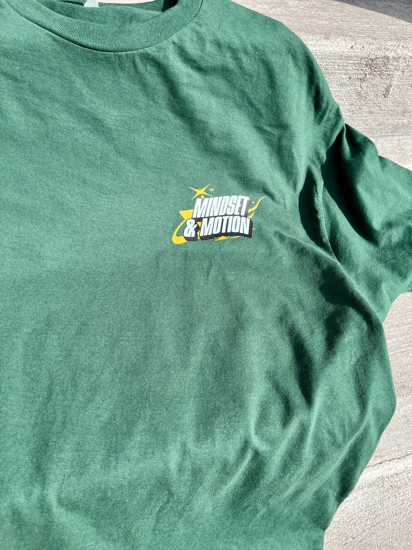 Mindset & Motion “Forest Energy” Heavyweight Tee